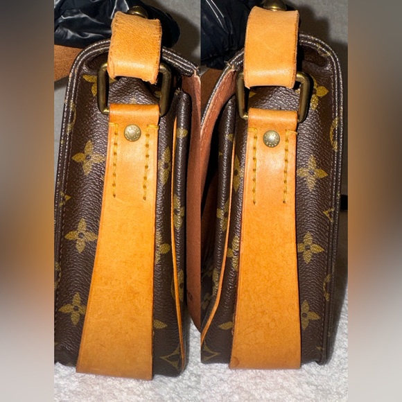 LOUIS VUITTON VINTAGE CARTOUCHIERE MM with dust bag… - Picture 5 of 16